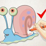آموزش کشیدن نقاشی حلزون (+تصاویر)