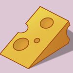 آموزش کشیدن پنیر کارتونی (+تصاویر)