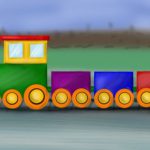 آموزش کشیدن قطار به کودکان