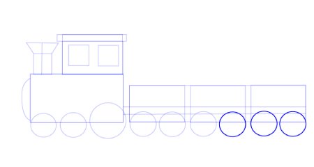 آموزش نقاشی قطار کودکانه,نقاشی قطار,نقاشی قطار برای کودکان
